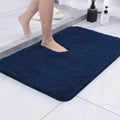 Velonaliving - Microfiber Plush Bathroom Rug